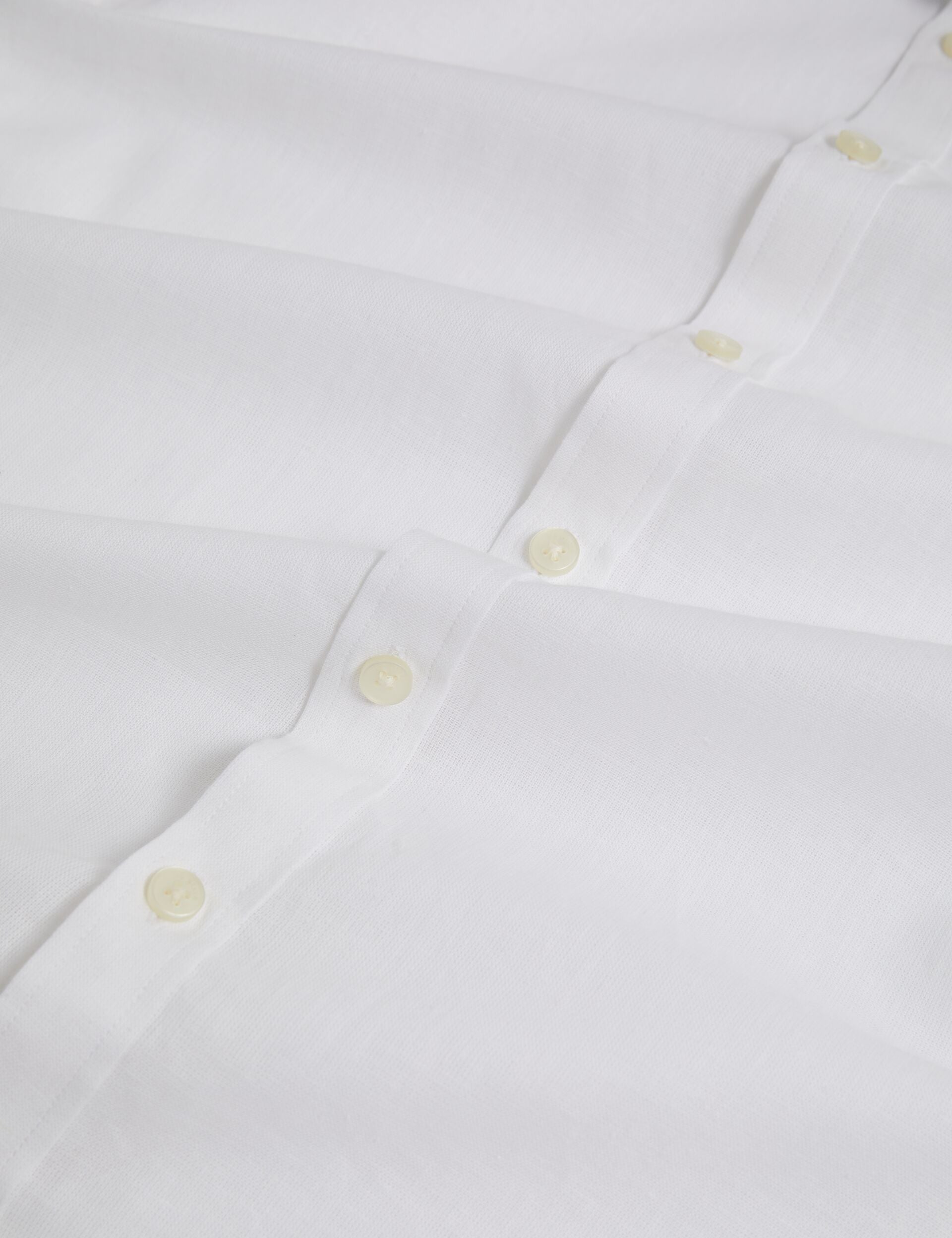 Men PRYNN Linen Cotton Woven Long Sleeve Shirt - Ted Baker