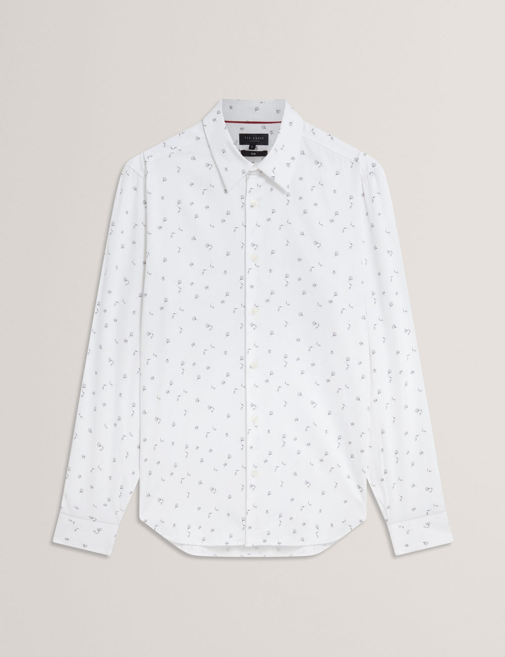 Men ISKRAN Ditsy Blooms Slim Long Sleeve Shirt - Ted Baker