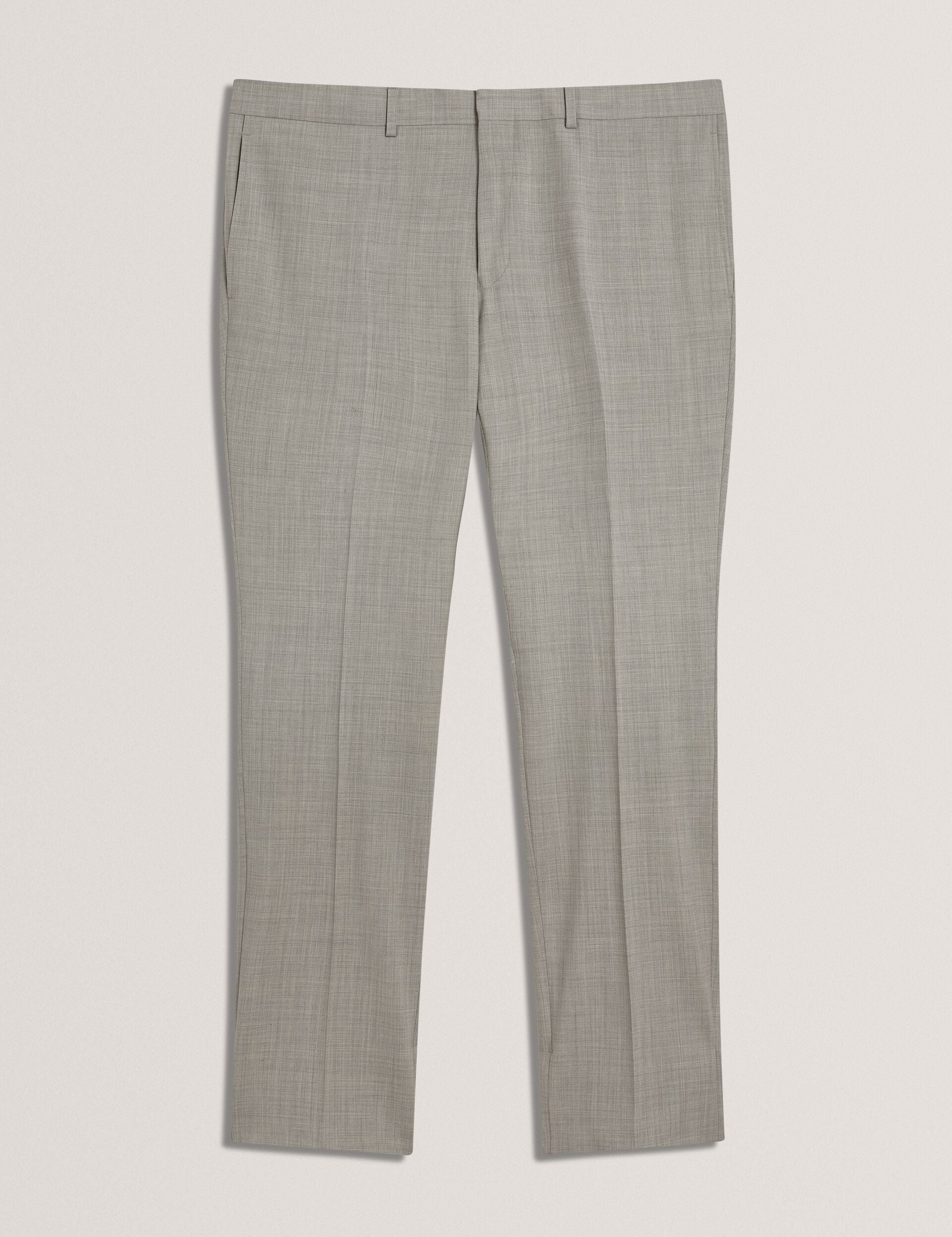 Men RALPHS - Tailored Fit Sharkskin Wool Suit Pants - Ted Baker