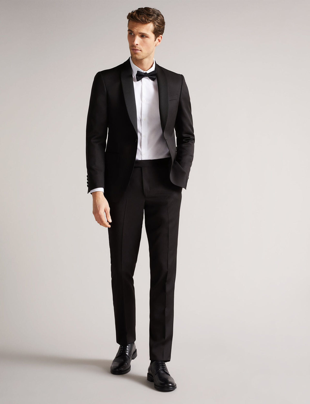 Men TUX TROUSER - Black - Ted Baker