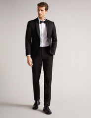 Men TUX TROUSER - Black - Ted Baker