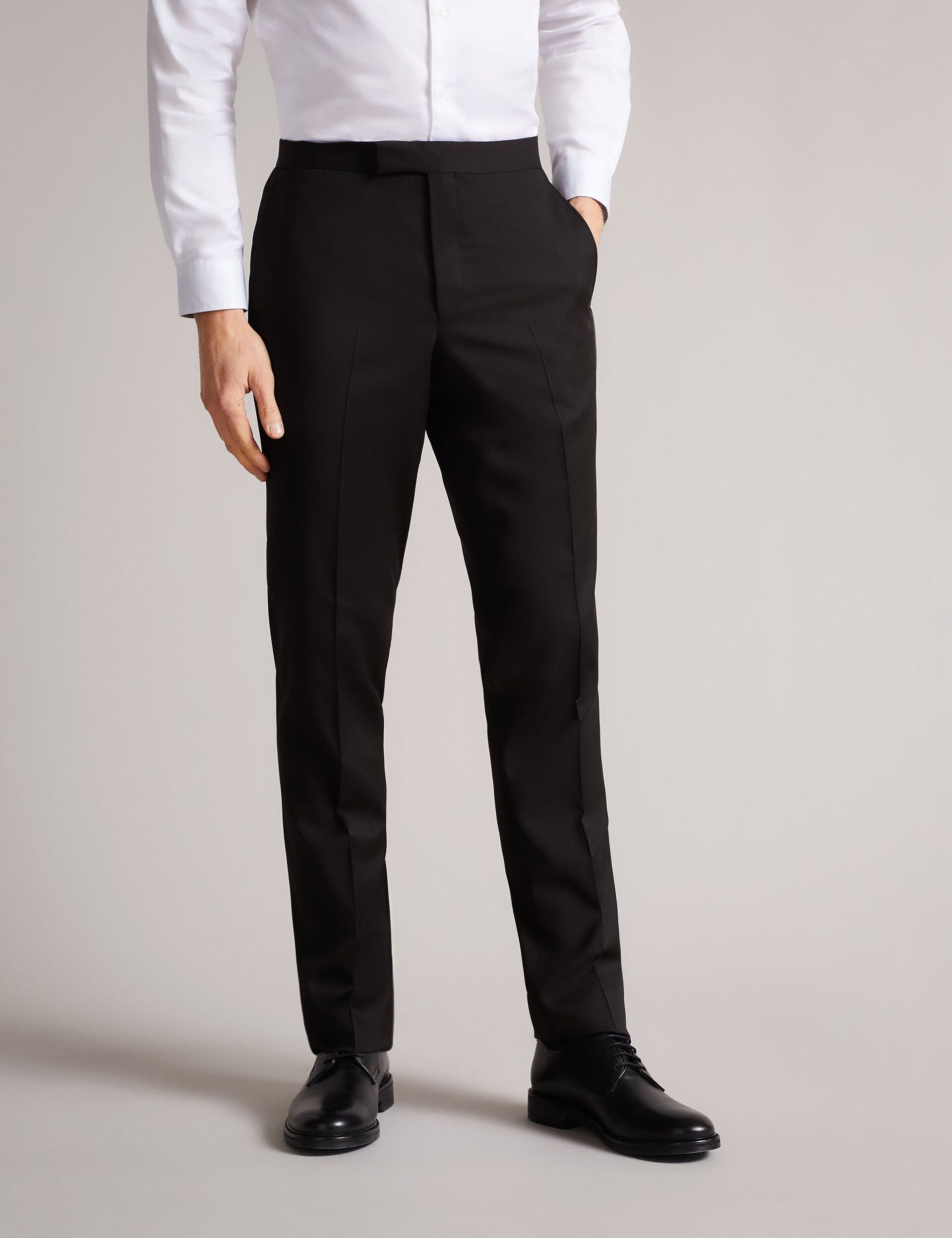 Men TUX TROUSER - Black - Ted Baker
