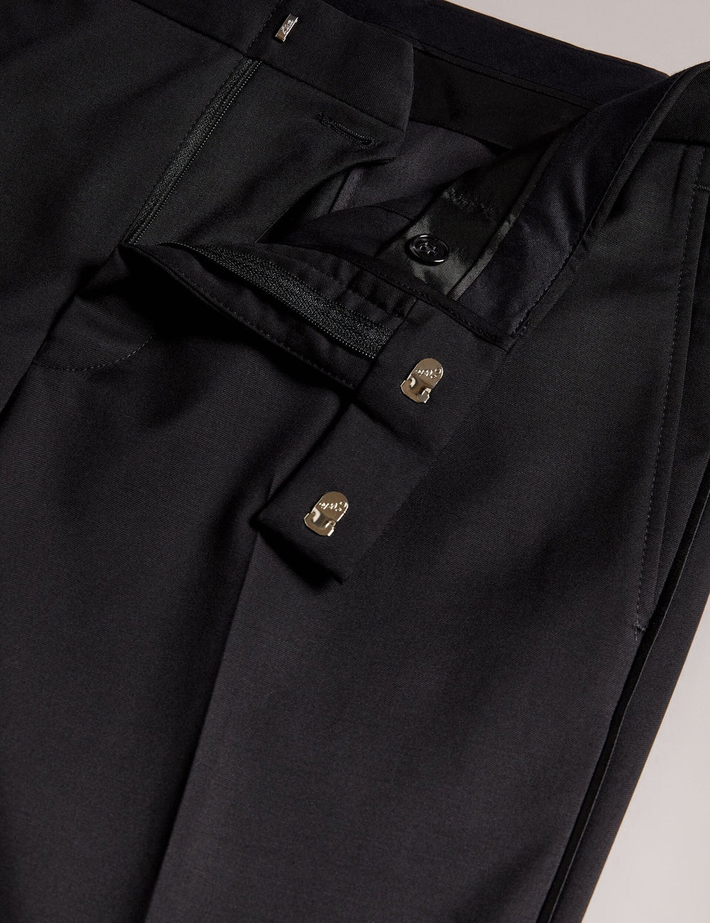 Men TUX TROUSER - Black - Ted Baker