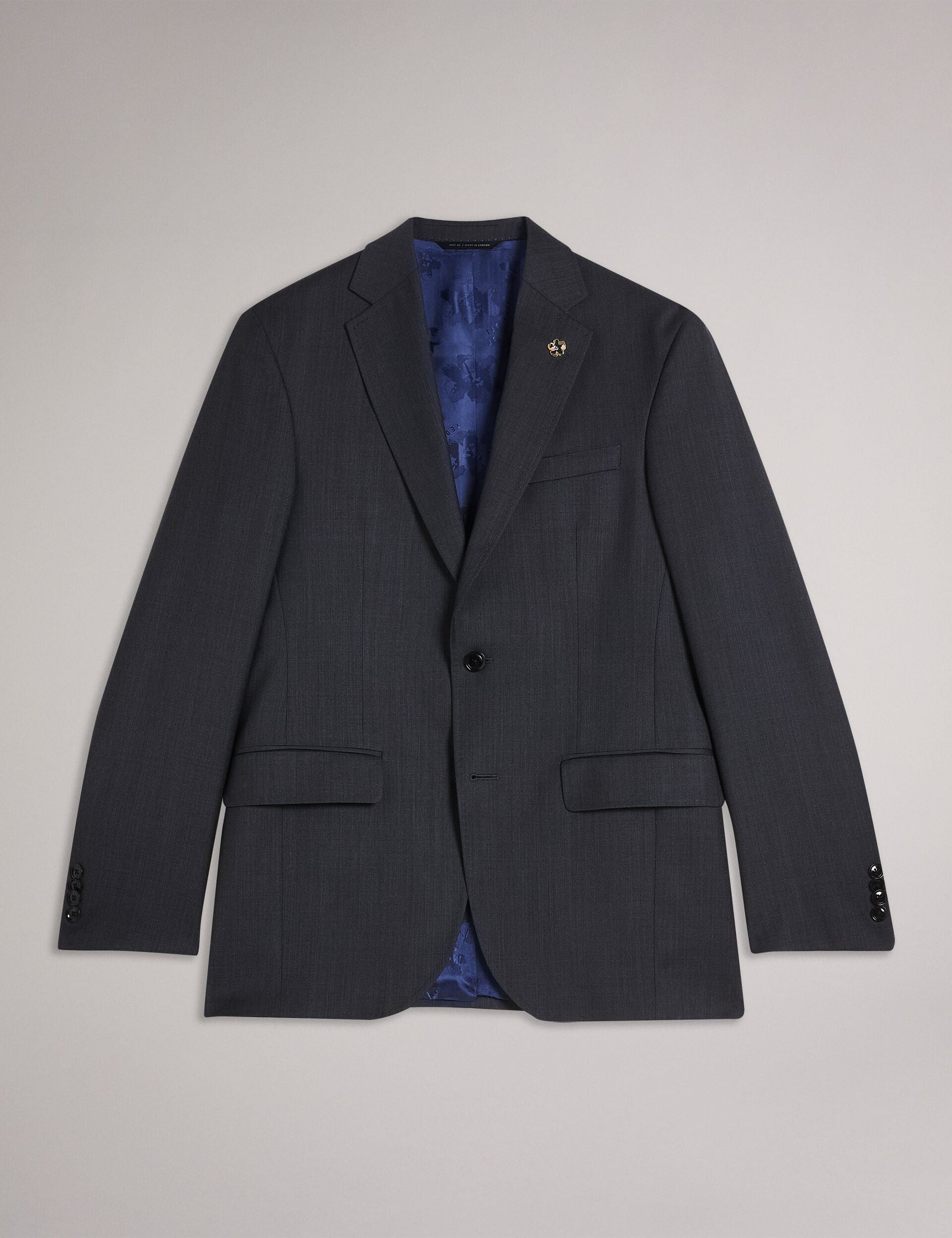 Men CORE SUIT JACKET - Grey - Ted Baker