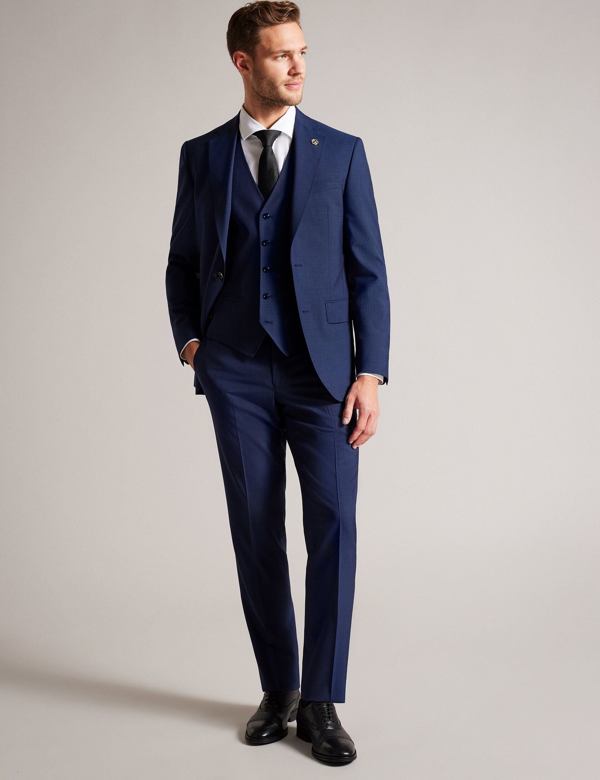 Men CORE WAISTCOAT - Brt-Blue - Ted Baker