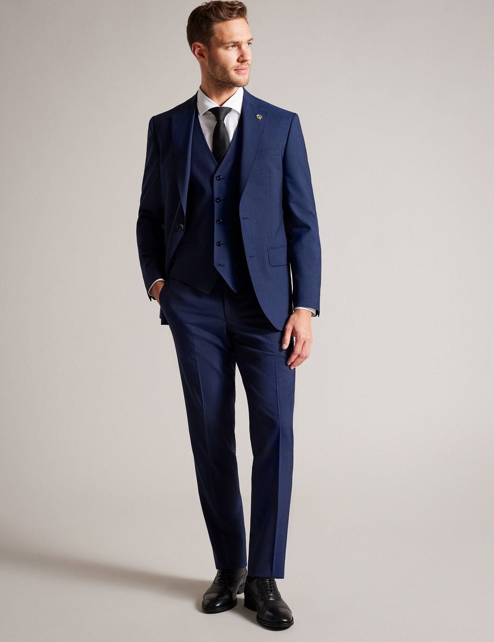 Men CORE WAISTCOAT - Brt-Blue - Ted Baker