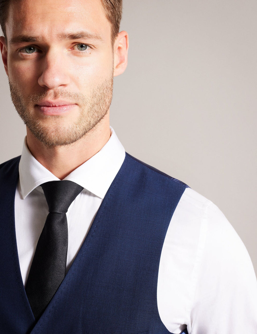 Men CORE WAISTCOAT - Brt-Blue - Ted Baker