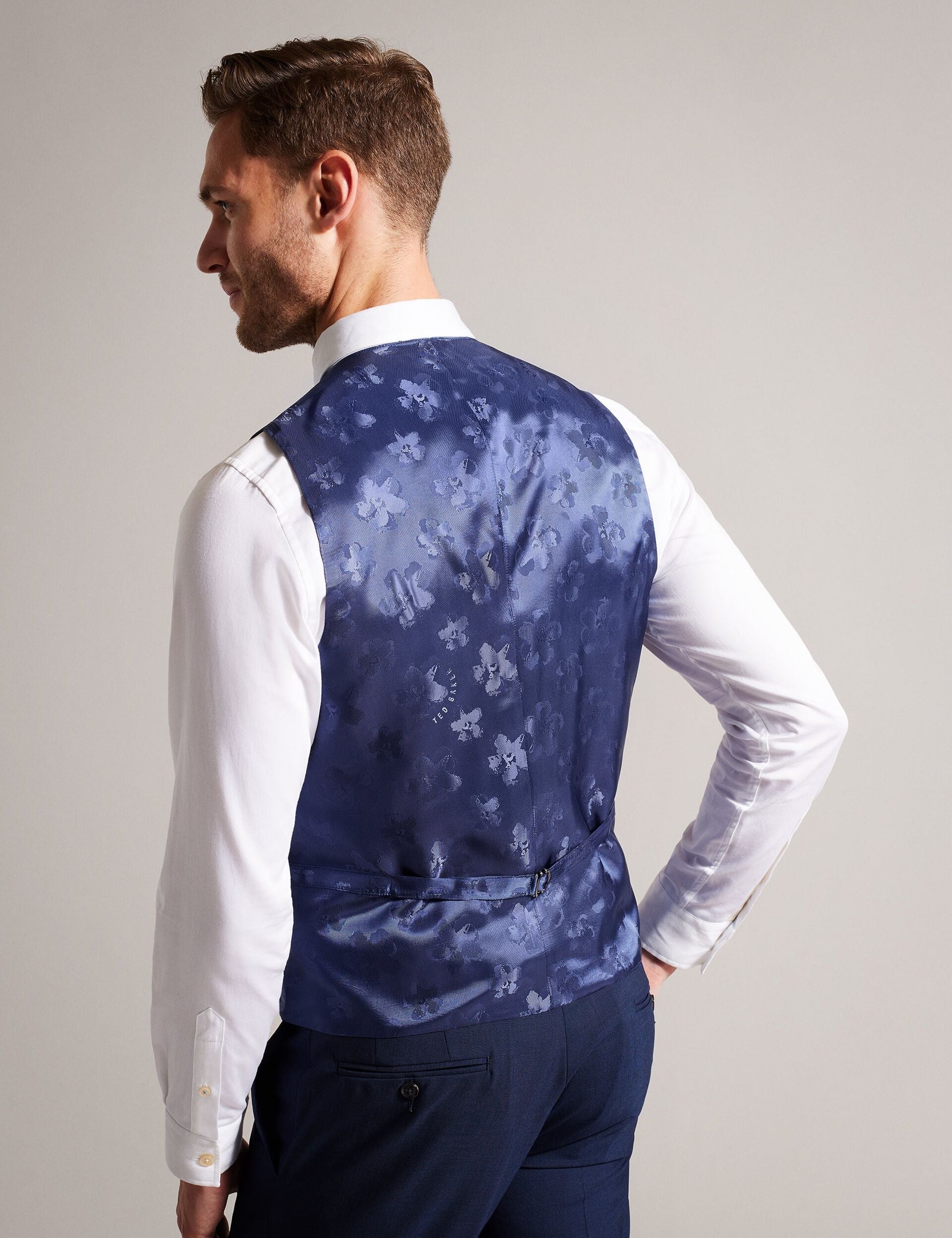 Men CORE WAISTCOAT - Brt-Blue - Ted Baker
