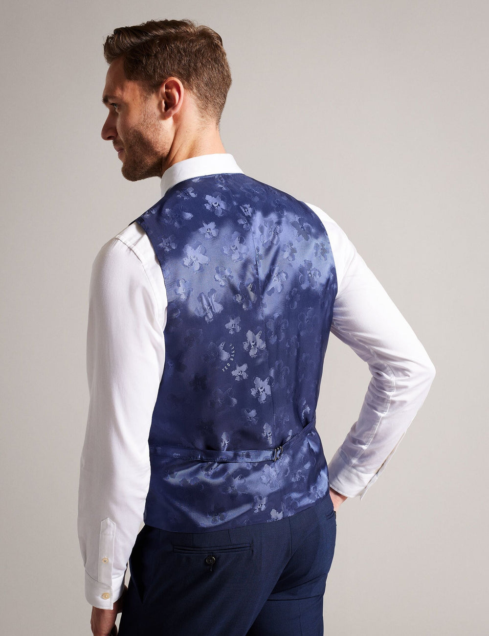 Men CORE WAISTCOAT - Brt-Blue - Ted Baker