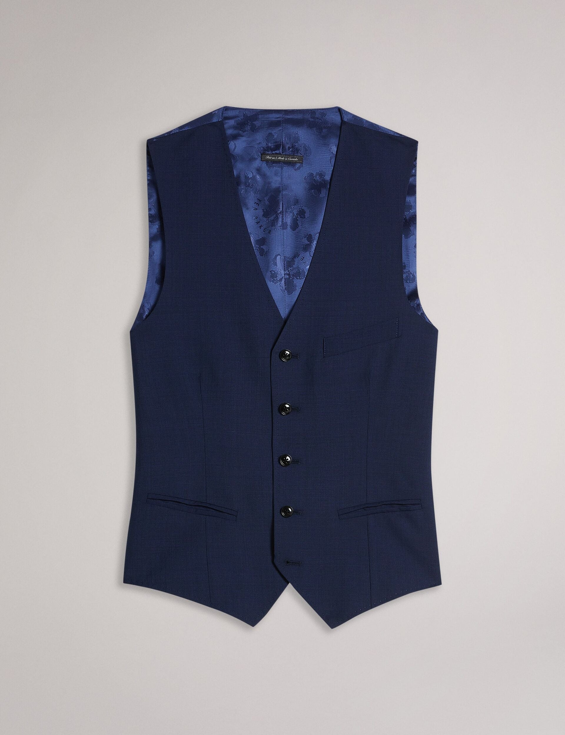 Men CORE WAISTCOAT - Brt-Blue - Ted Baker