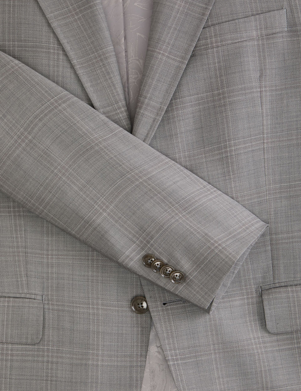 Men WRIGHT Soft Check Modern Fit Wool Suit Jacket - Ted Baker