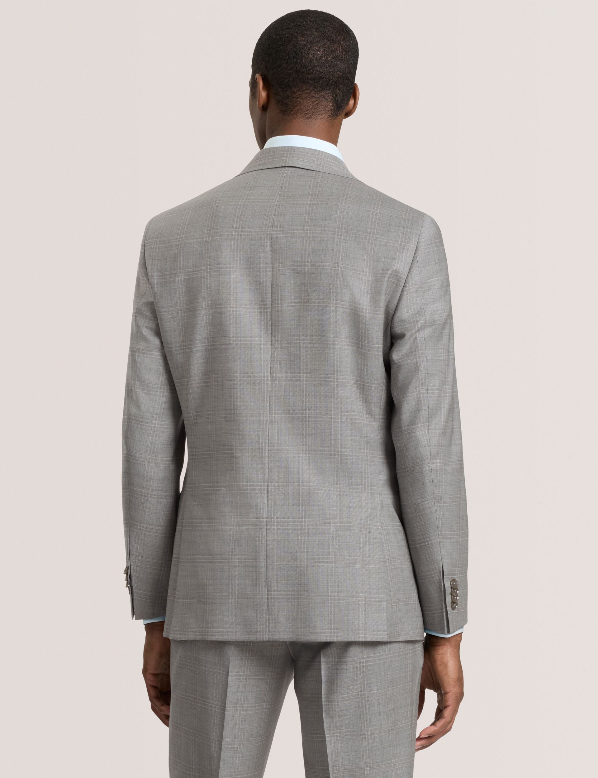 Men WRIGHT Soft Check Modern Fit Wool Suit Jacket - Ted Baker