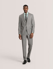 Men WINTER Soft Check Wool Modern Fit Suit Pants - Ted Baker