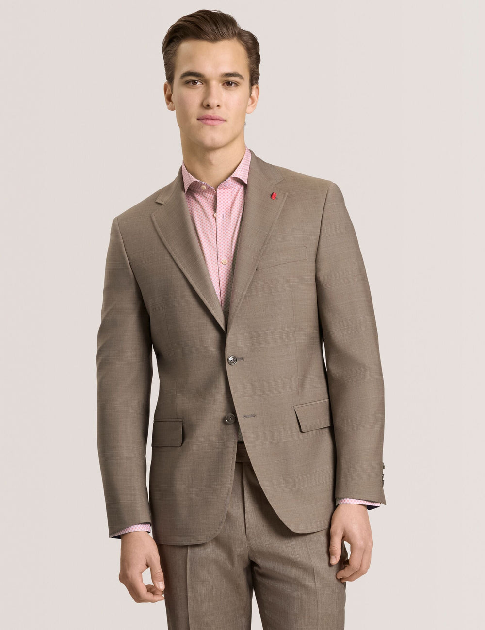 Men WRIGHT Subtle Check Modern Fit Wool Suit Jacket - Ted Baker