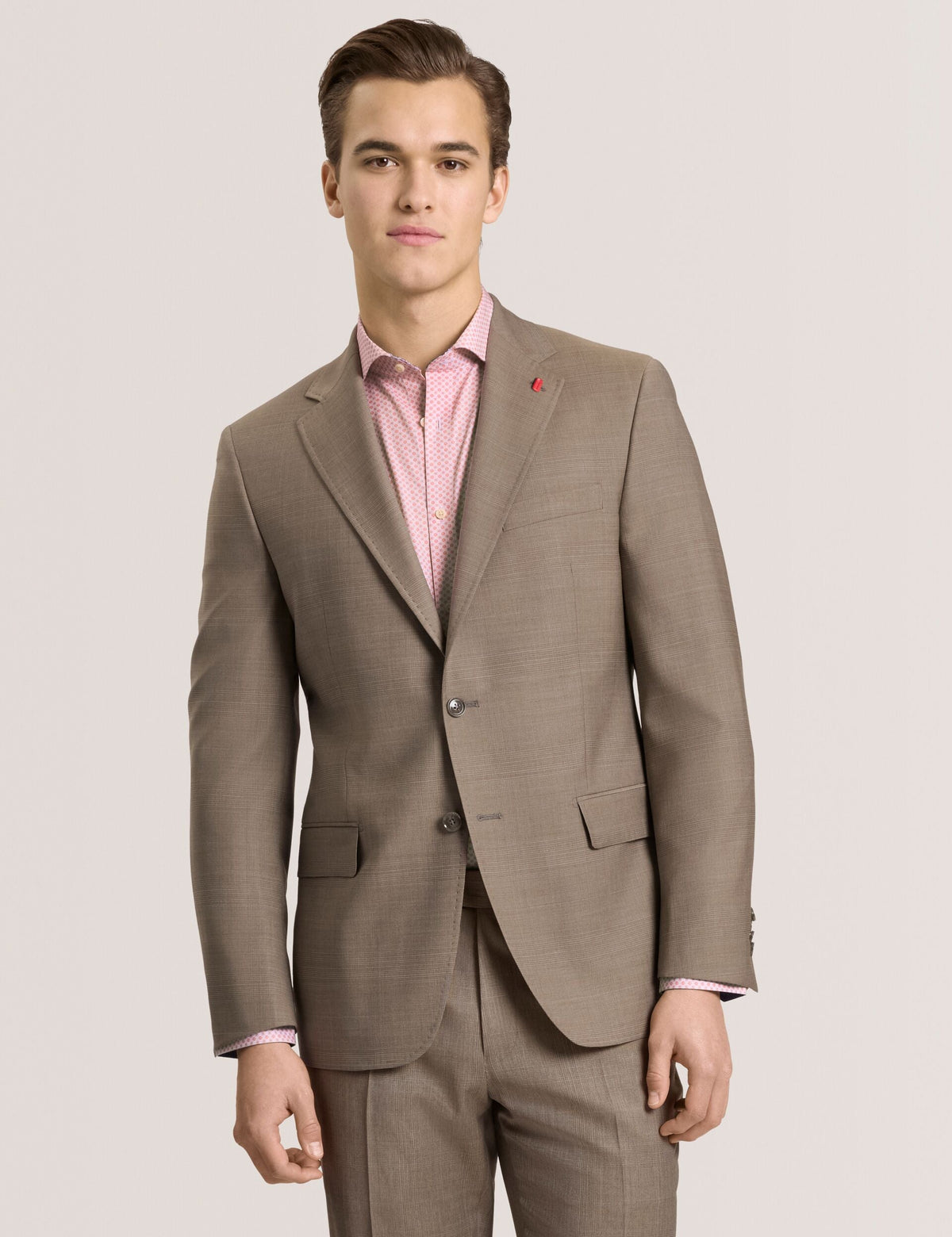 Men WRIGHT Subtle Check Modern Fit Wool Suit Jacket - Ted Baker