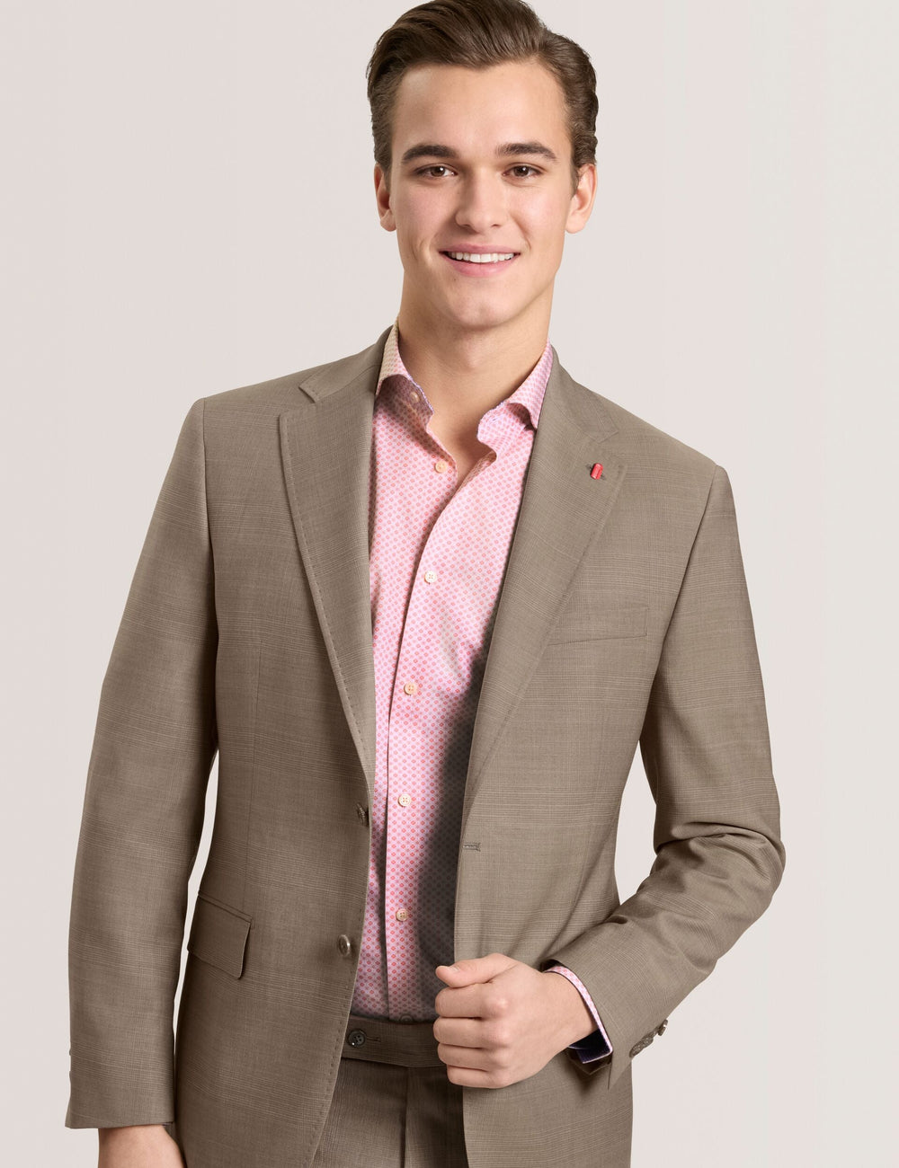 Men WRIGHT Subtle Check Modern Fit Wool Suit Jacket - Ted Baker