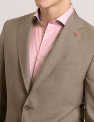 Men WRIGHT Subtle Check Modern Fit Wool Suit Jacket - Ted Baker