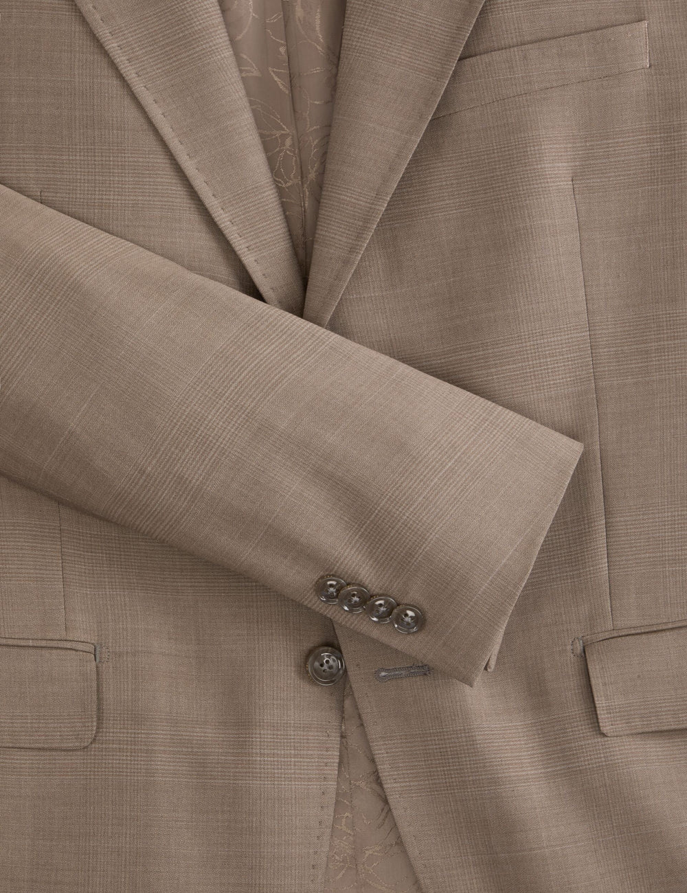 Men WRIGHT Subtle Check Modern Fit Wool Suit Jacket - Ted Baker