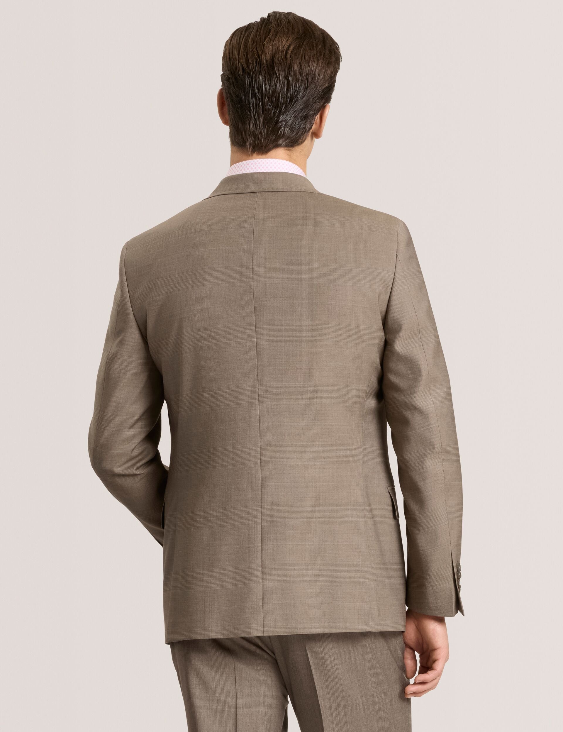 Men WRIGHT Subtle Check Modern Fit Wool Suit Jacket - Ted Baker