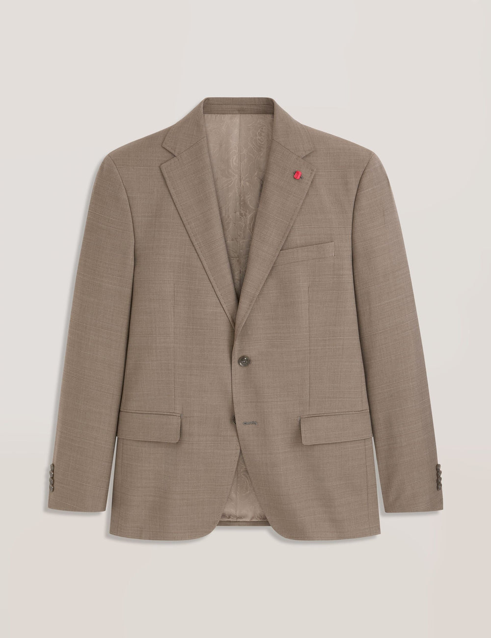 Men WRIGHT Subtle Check Modern Fit Wool Suit Jacket - Ted Baker