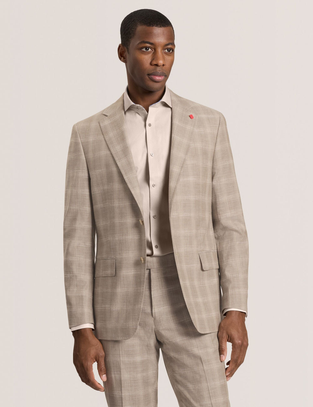 Men WRIGHT Tonal Check Modern Fit Suit Jacket - Ted Baker