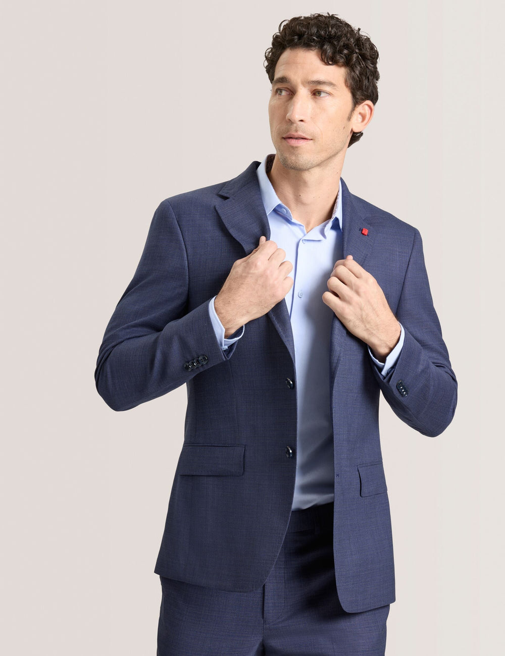 Men WRIGHT Textured Modern Fit Wool Suit Jacket - Ted Baker