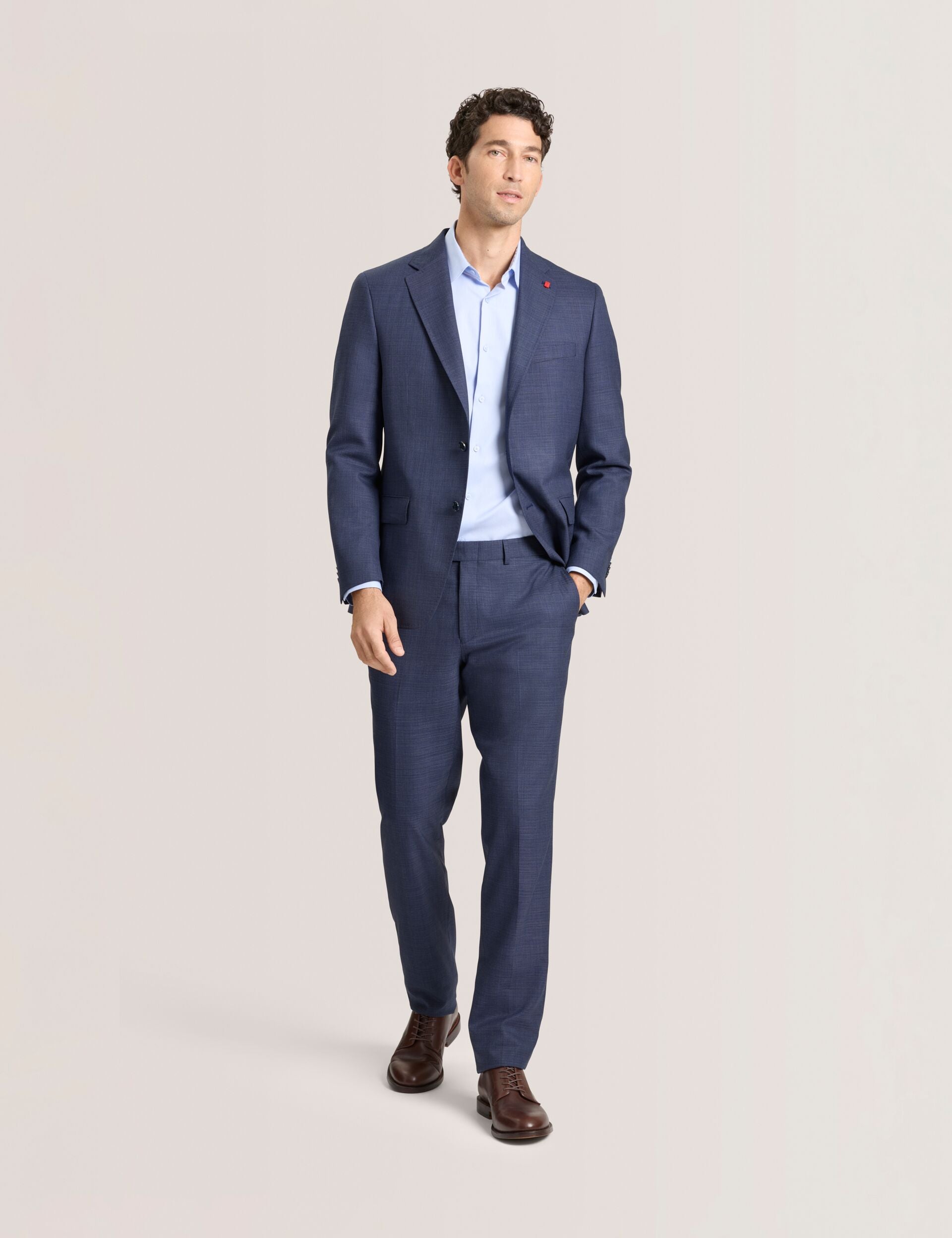 Men WRIGHT Textured Modern Fit Wool Suit Jacket - Ted Baker