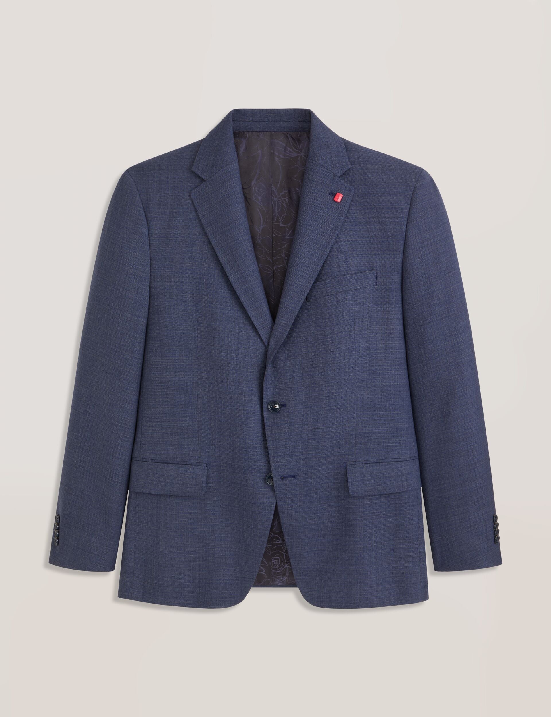 Men WRIGHT Textured Modern Fit Wool Suit Jacket - Ted Baker