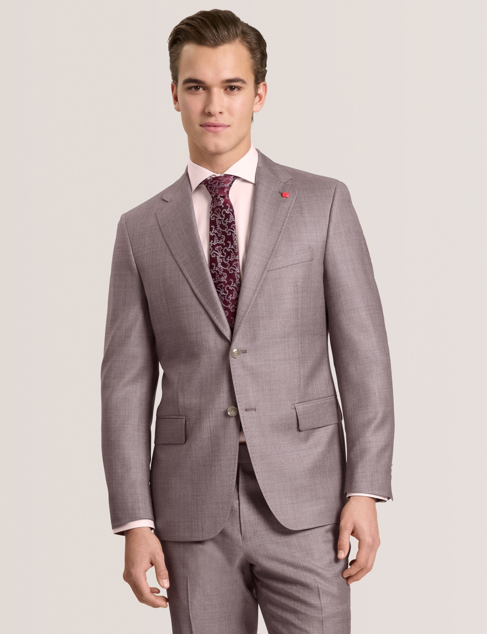 Men WRIGHT Sharkskin Wool Modern Fit Suit Jacket - Ted Baker