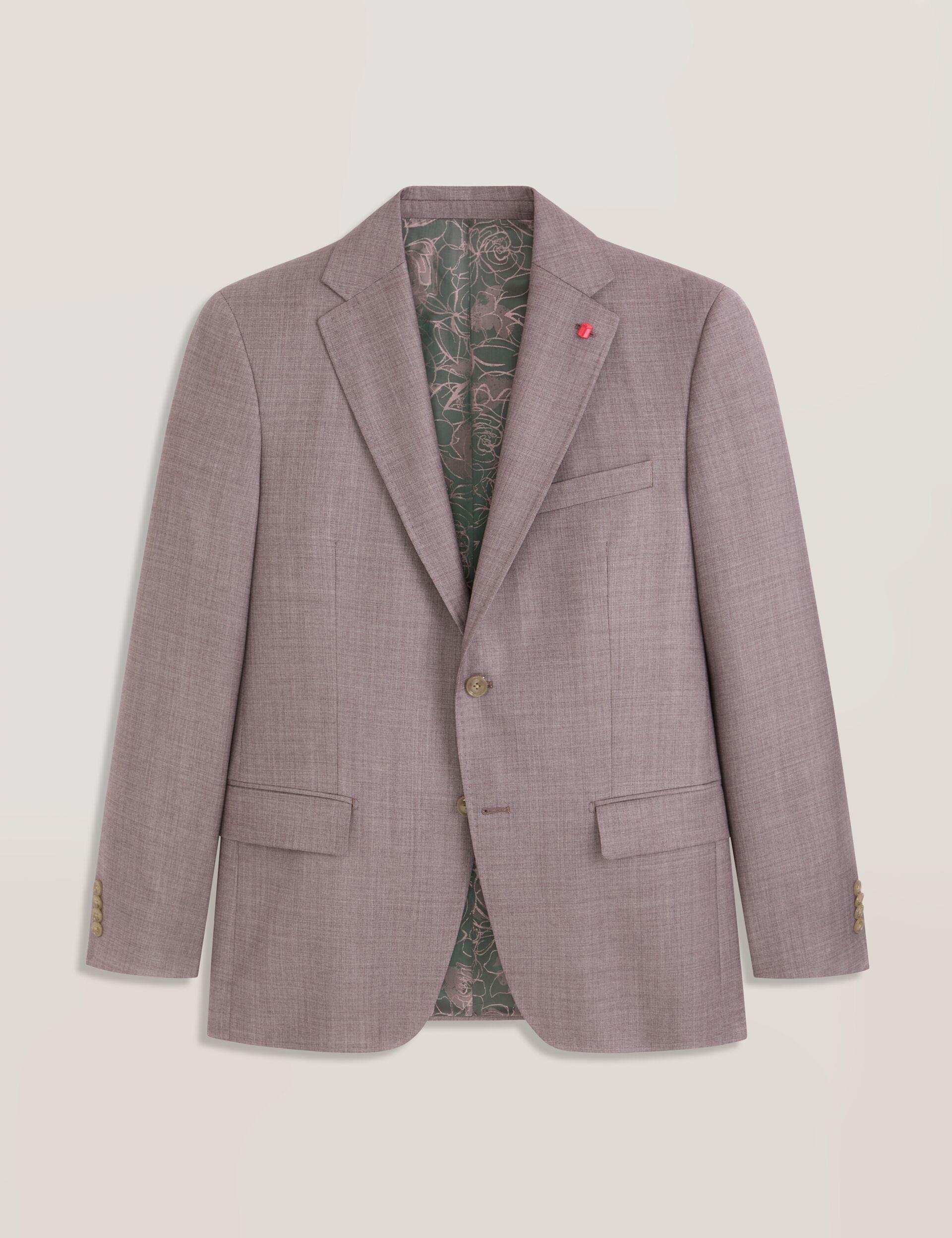 Men WRIGHT Sharkskin Wool Modern Fit Suit Jacket - Ted Baker