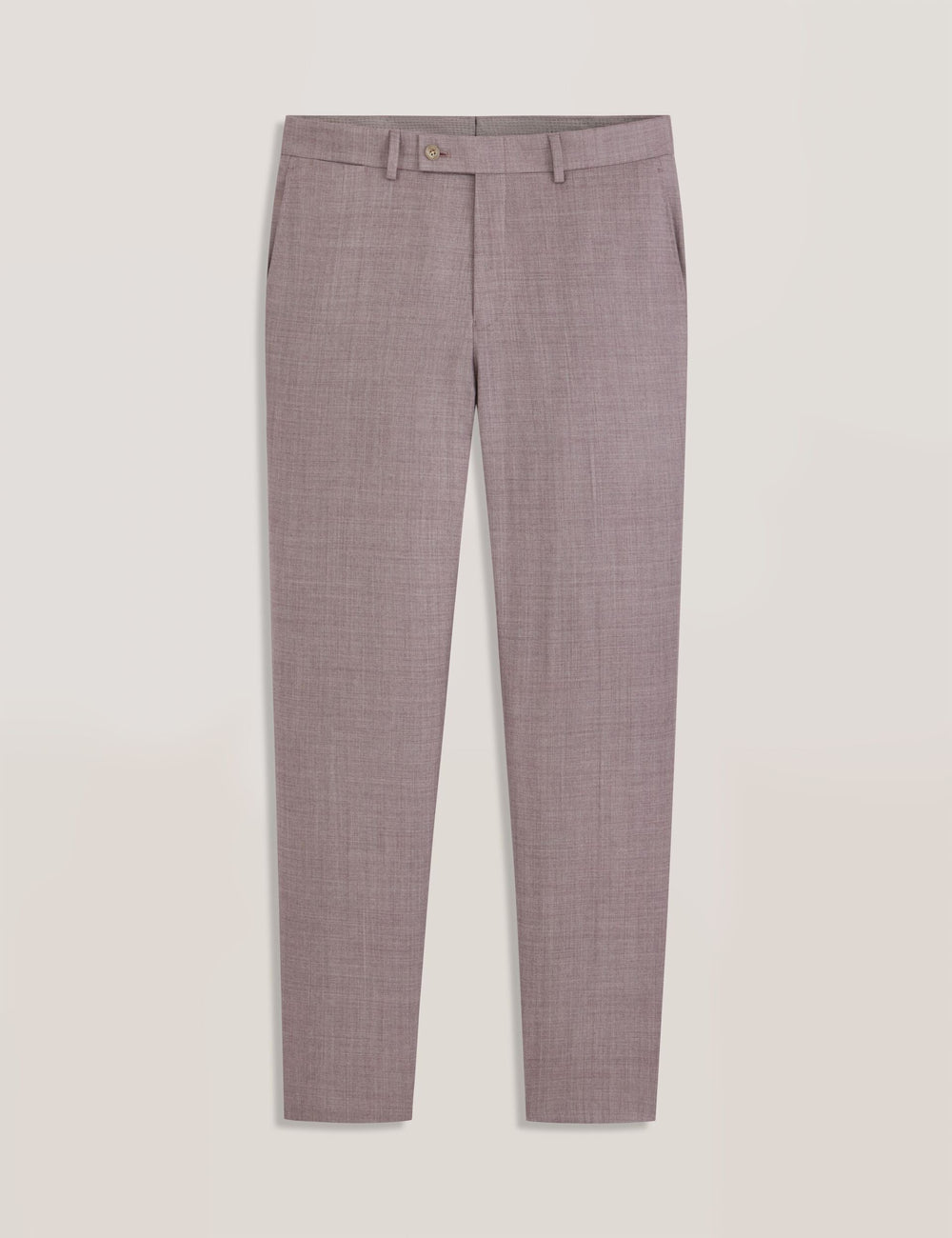 Men WINTER Sharkskin Wool Modern Fit Suit Pants - Ted Baker
