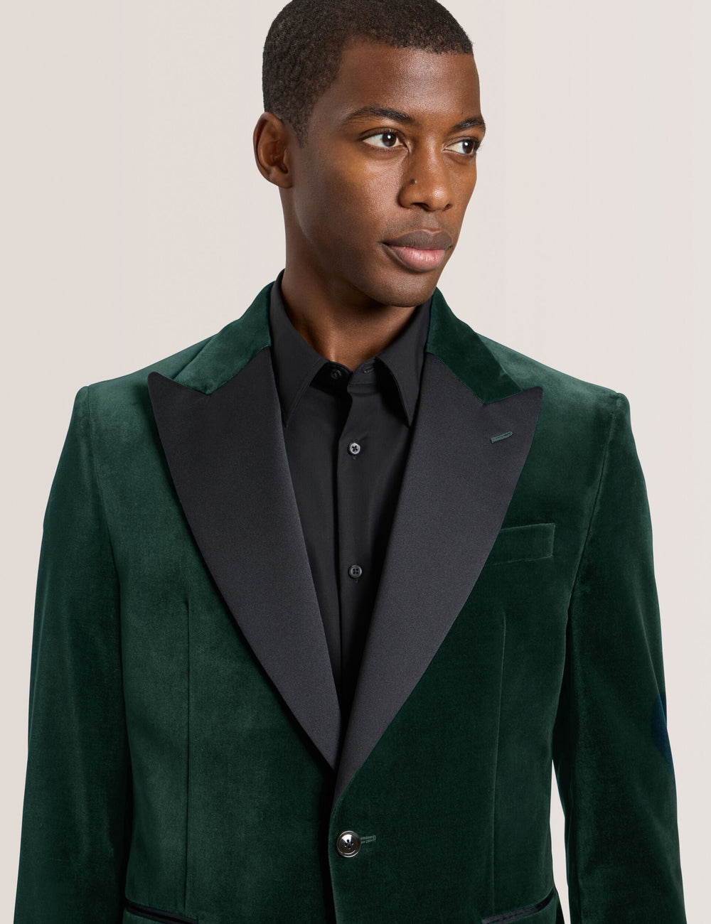 Men WEBSTER Velvet Single Breasted Tuxedo Jacket - Ted Baker