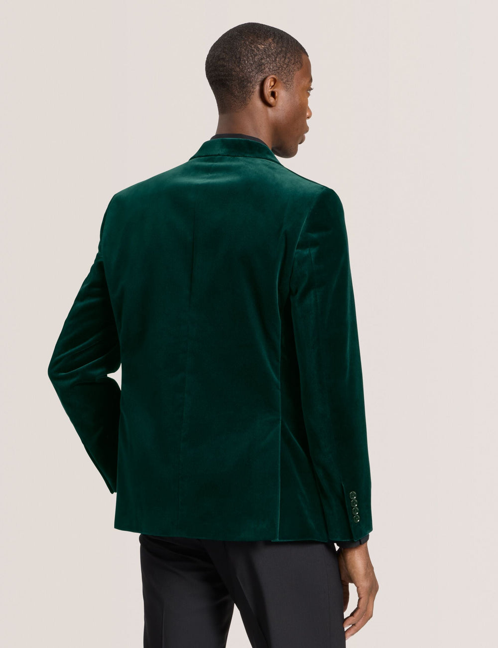 Men WEBSTER Velvet Single Breasted Tuxedo Jacket - Ted Baker