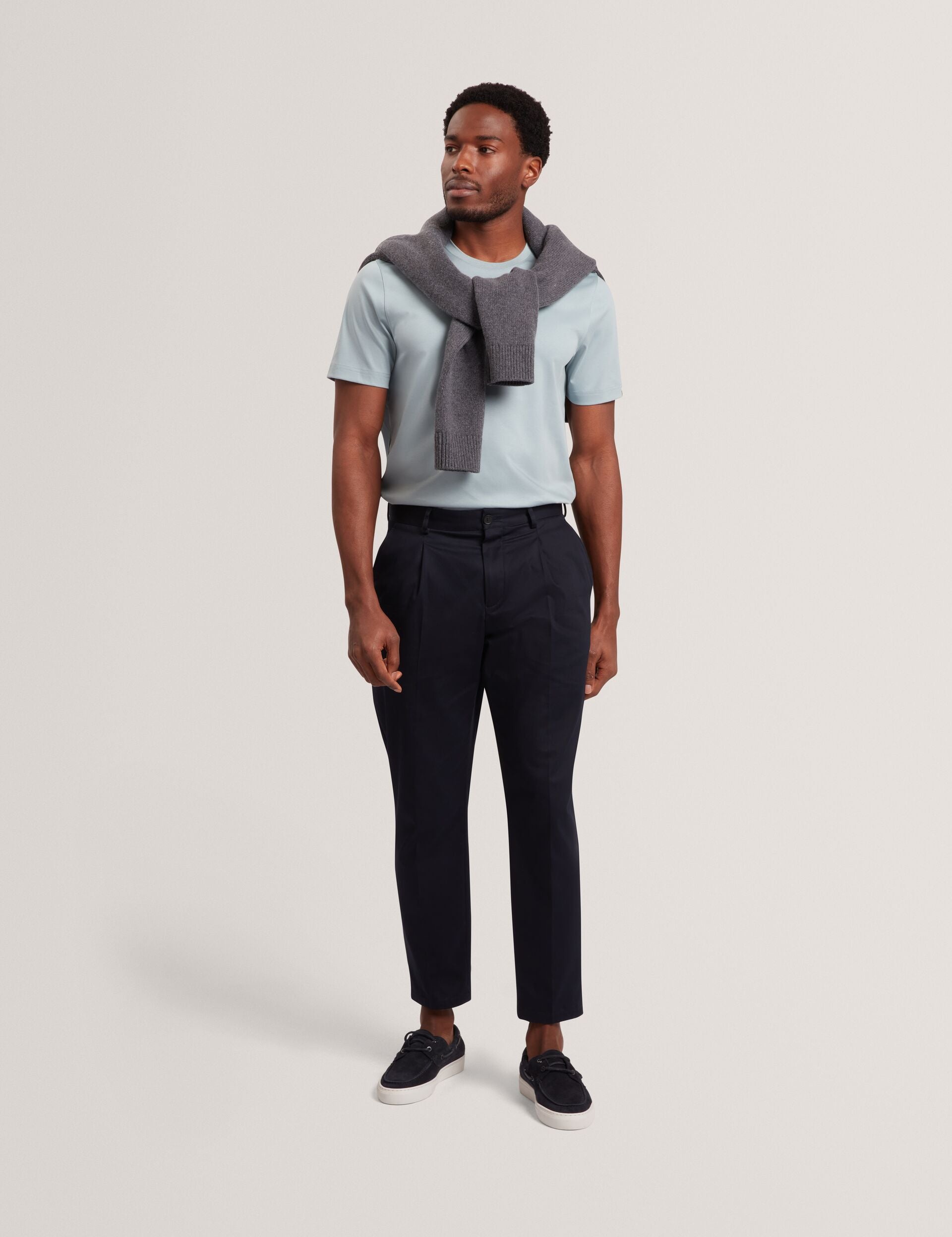 Men KONRRAD Soft Touch Cotton Crew Neck T-Shirt - Ted Baker