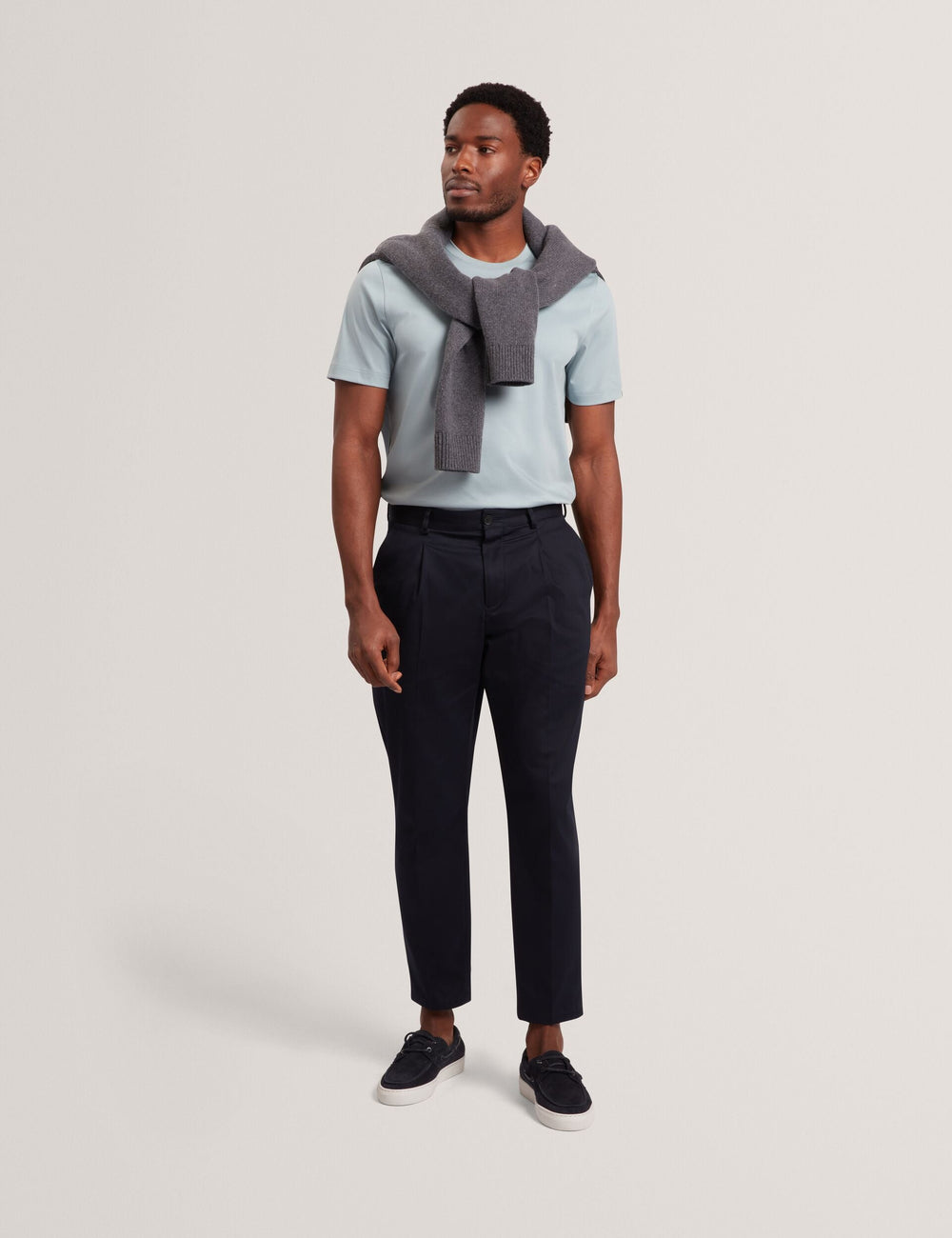 Men KONRRAD Soft Touch Cotton Crew Neck T-Shirt - Ted Baker