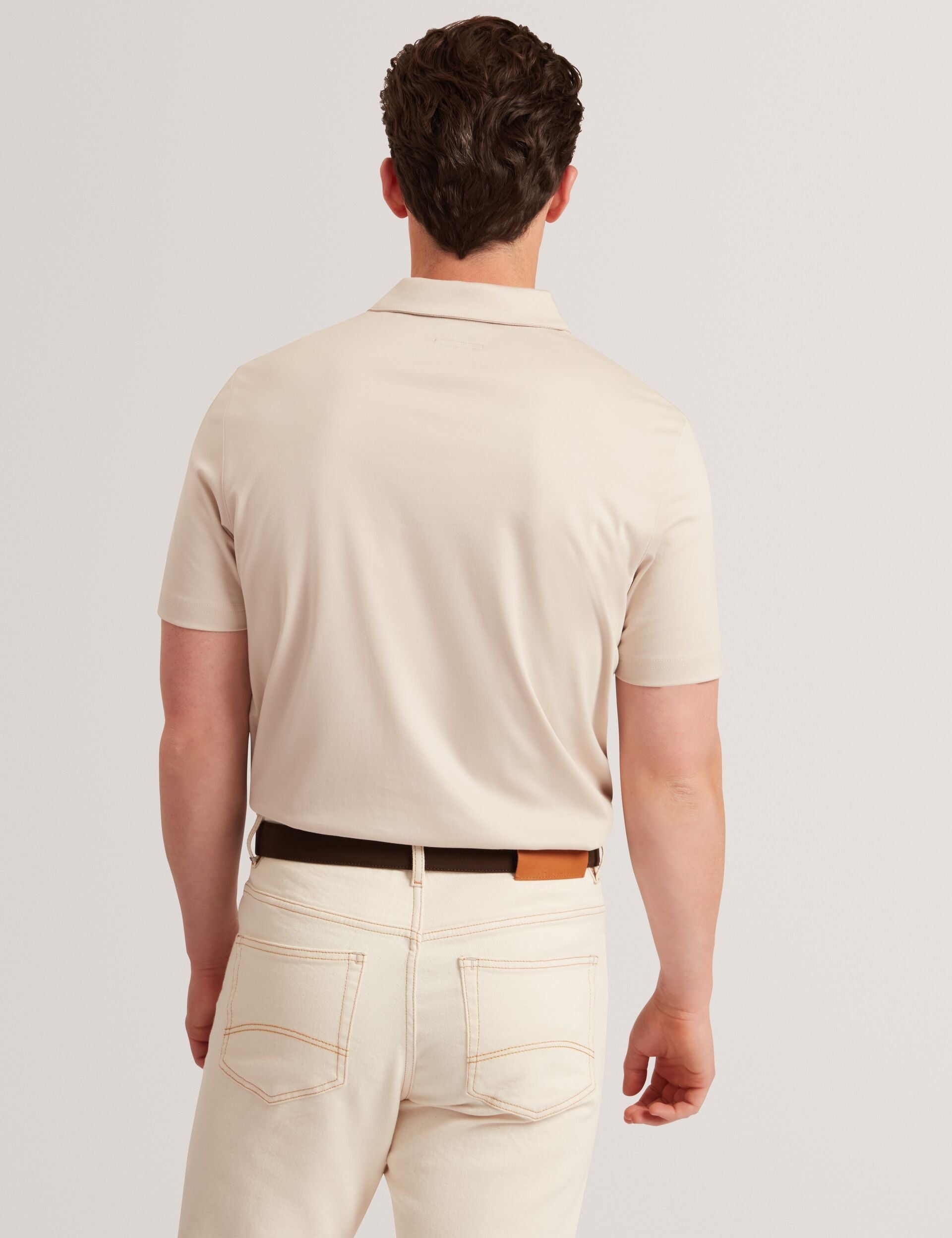 Men CONNALL Soft Touch Cotton Short Sleeve Polo - Ted Baker