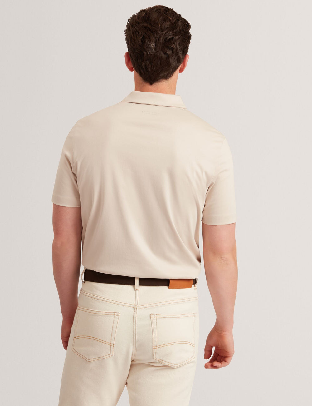 Men CONNALL Soft Touch Cotton Short Sleeve Polo - Ted Baker