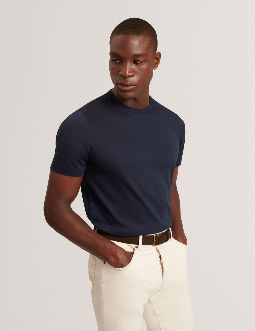 Men KONRRAD Soft Touch Crew Neck T-Shirt - Ted Baker