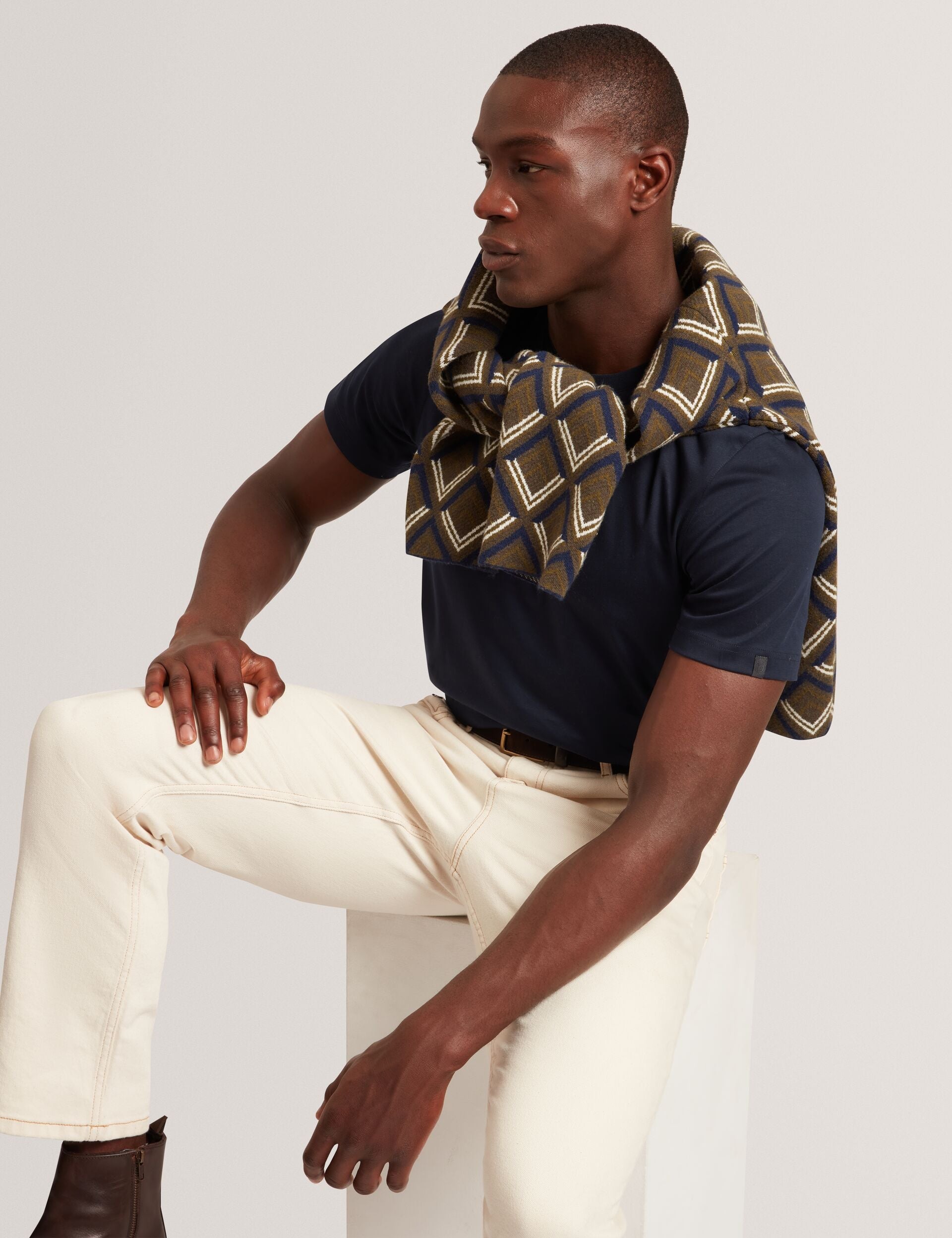 Men KONRRAD Soft Touch Crew Neck T-Shirt - Ted Baker
