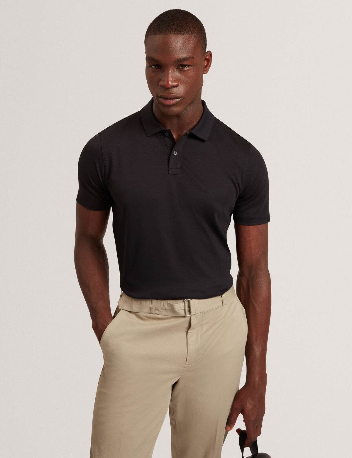 Men CONNALL Soft Touch Cotton Short Sleeve Polo - Ted Baker