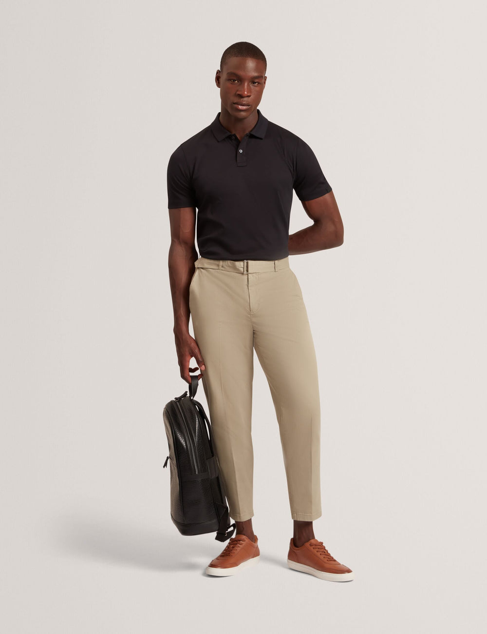 Men CONNALL Soft Touch Cotton Short Sleeve Polo - Ted Baker