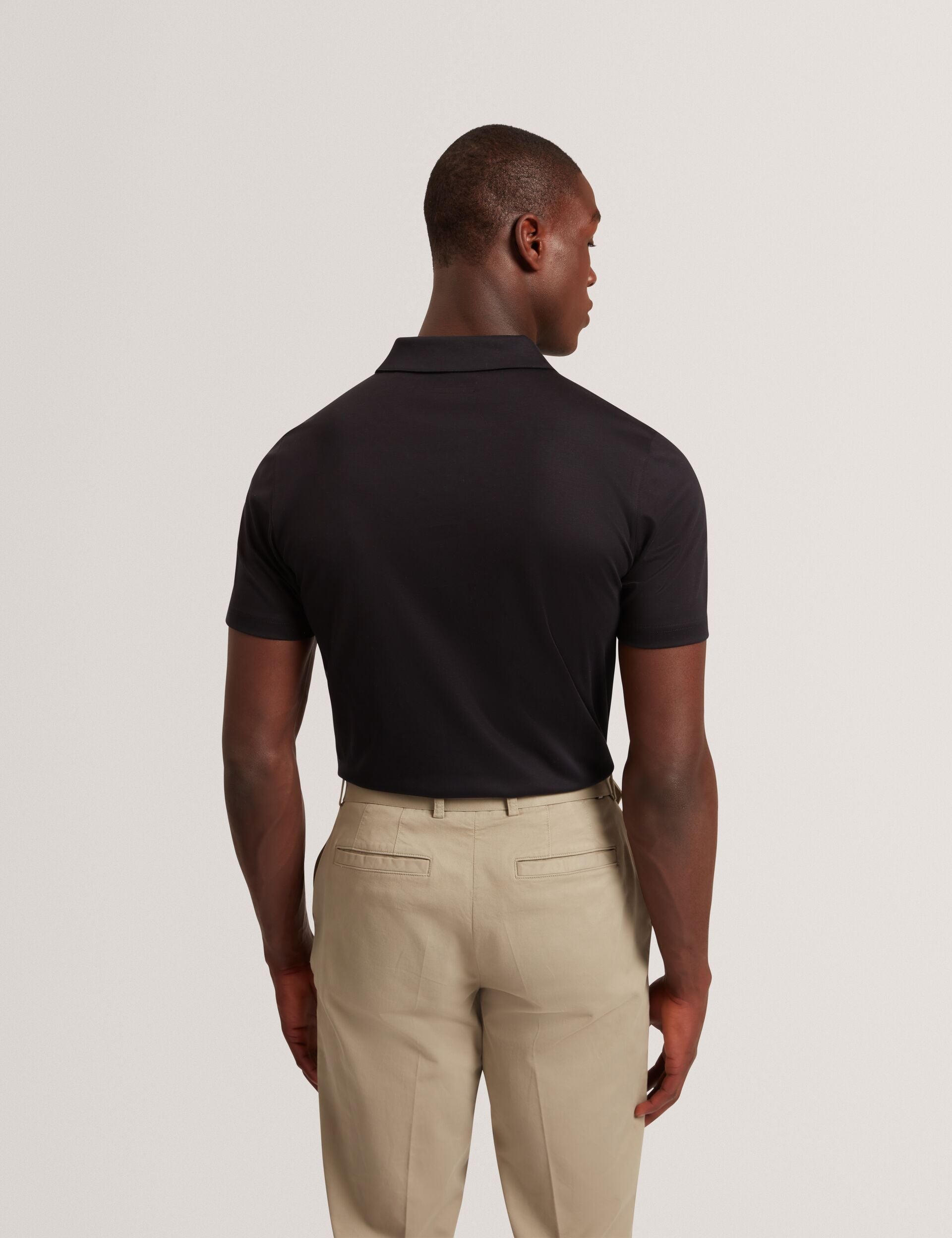 Men CONNALL Soft Touch Cotton Short Sleeve Polo - Ted Baker