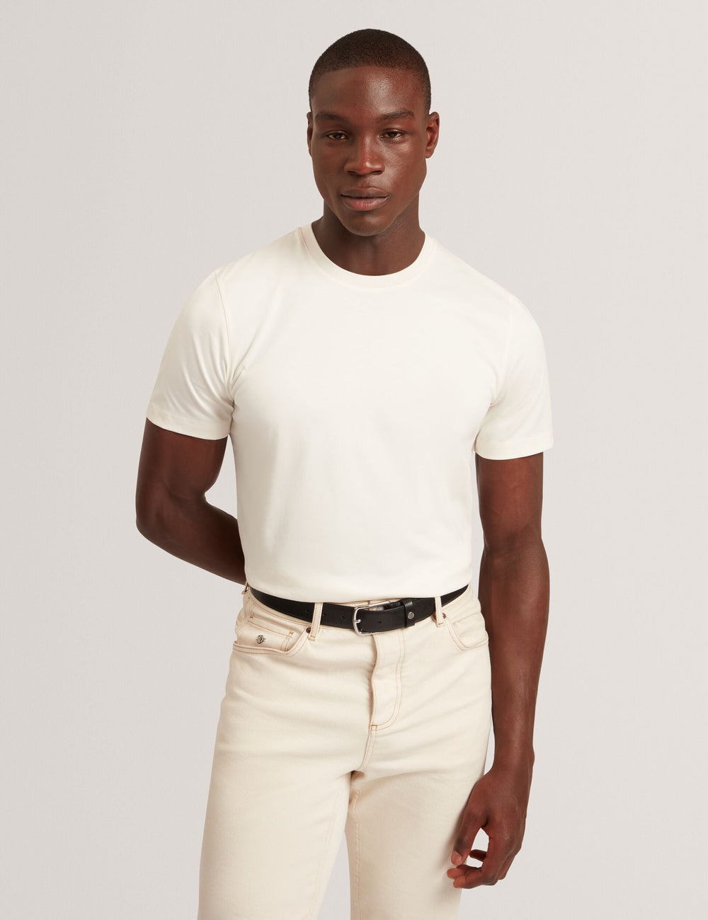 Men KONRRAD Soft Touch Crew Neck T-Shirt - Ted Baker