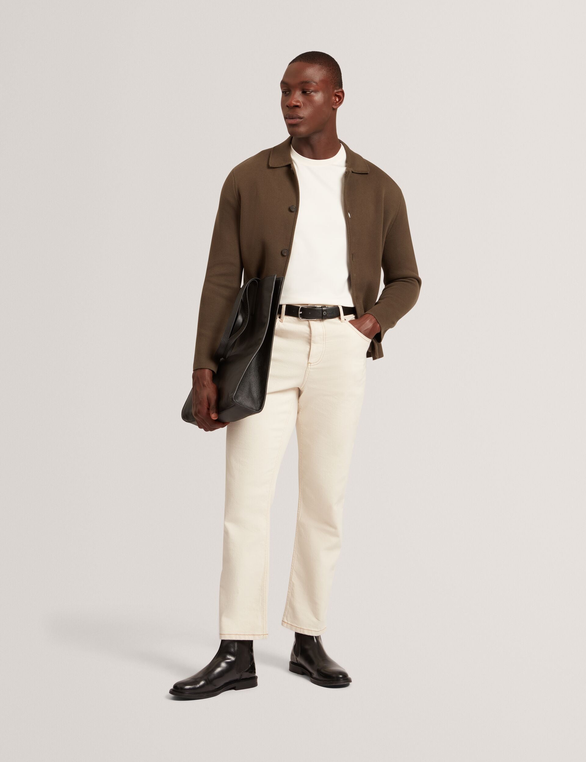 Men KONRRAD Soft Touch Crew Neck T-Shirt - Ted Baker