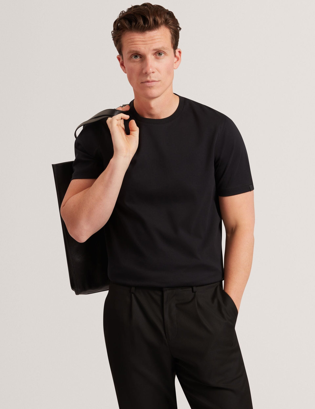 Men KONRRAD Soft Touch Crew Neck T-Shirt - Ted Baker