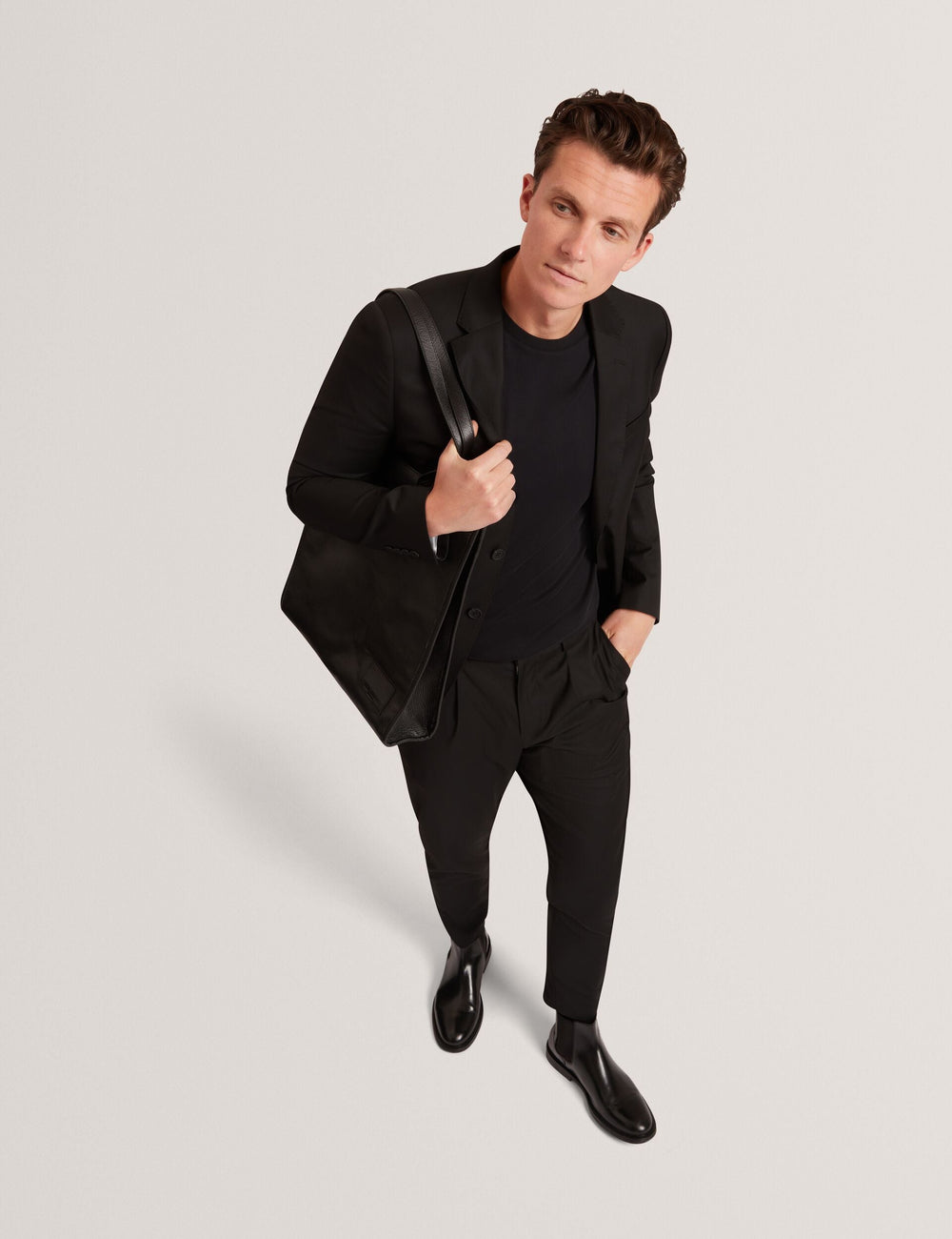 Men KONRRAD Soft Touch Crew Neck T-Shirt - Ted Baker