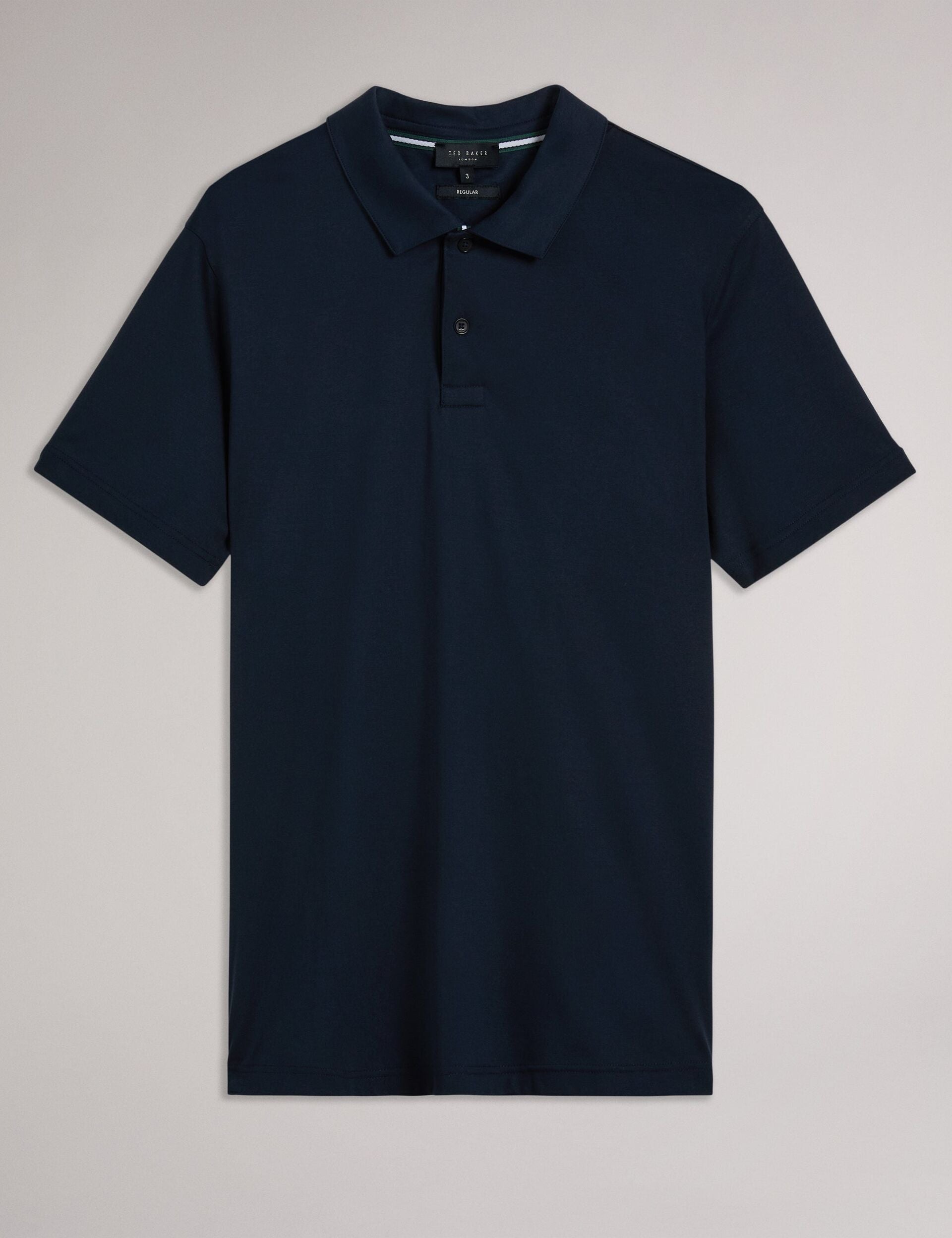 Men ZEITER - Slim Fit Pure Cotton Polo Shirt - Ted Baker