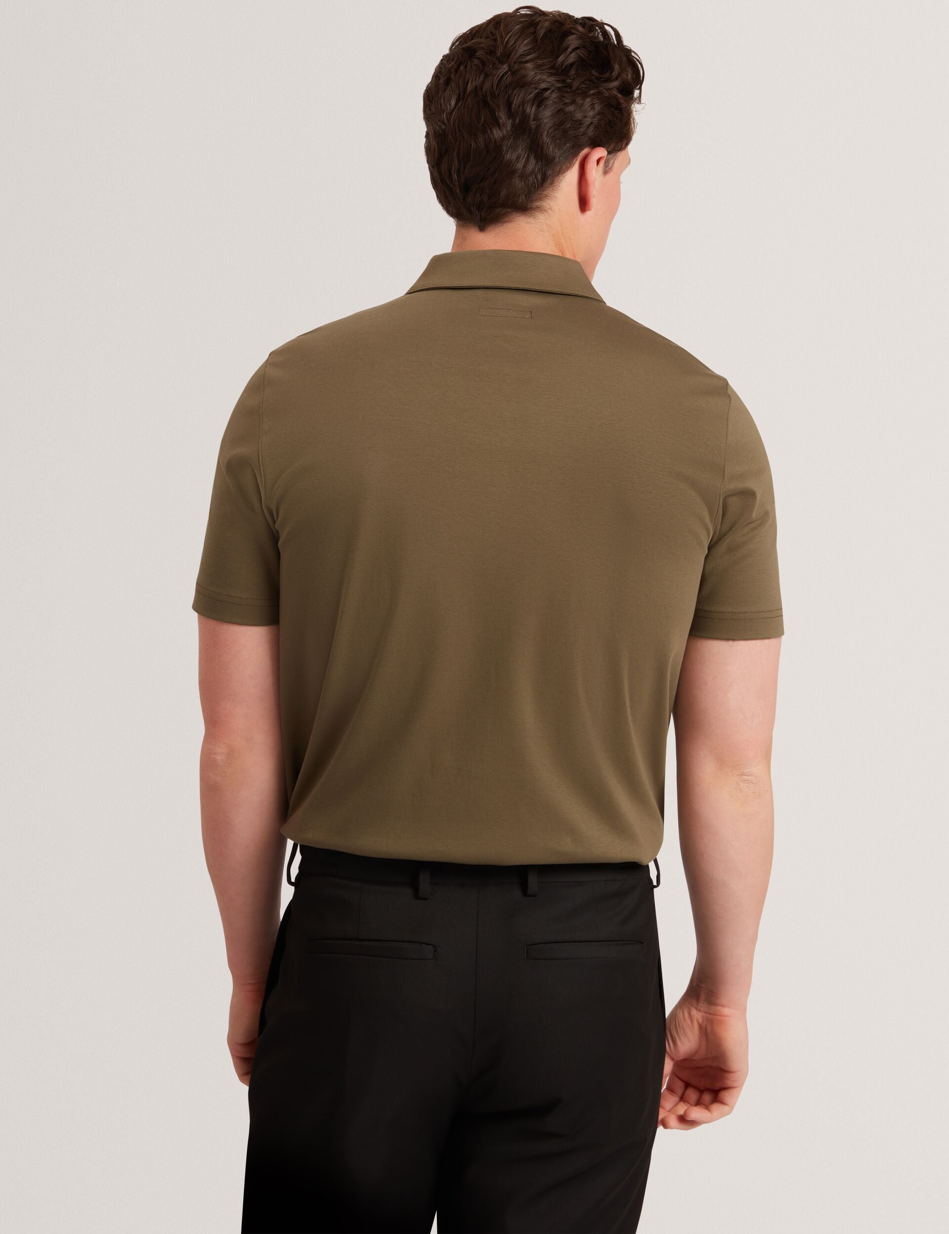 Men CONNALL Soft Touch Cotton Short Sleeve Polo - Ted Baker