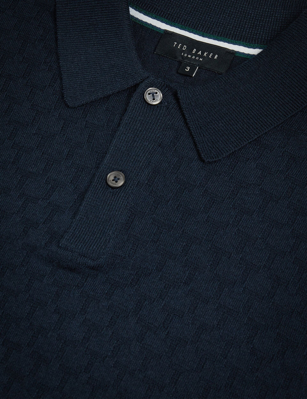 Men MORAR - T Knit Long Sleeve Polo Top - Ted Baker