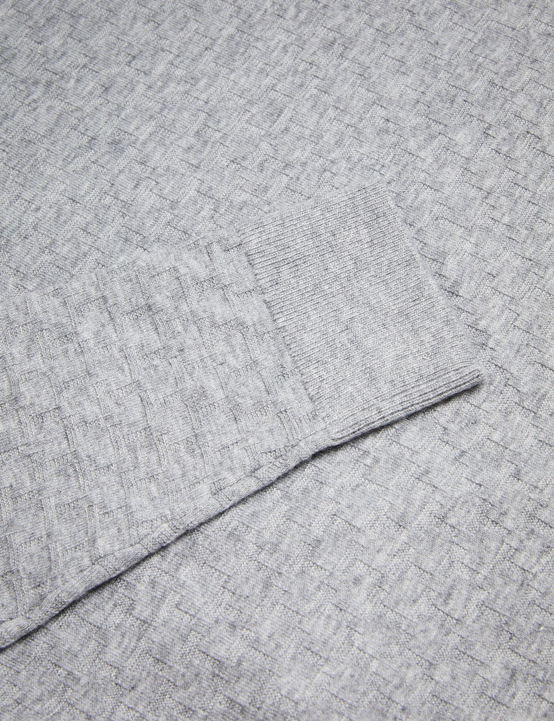 Men MORAR - Long Sleeve T Stitch Knitted Polo - Ted Baker